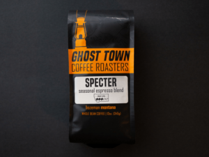 Specter Seasonal Espresso Coffee From  Ghost Town Coffee On Cafendo