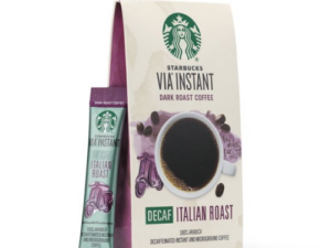 VIA® Decaf Italian Roast Coffee From Starbucks On Cafendo