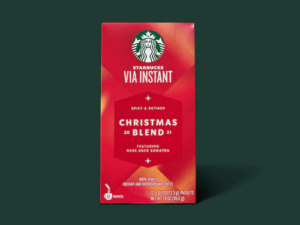 Starbucks VIA® Instant Christmas Blend Coffee From Starbucks On Cafendo