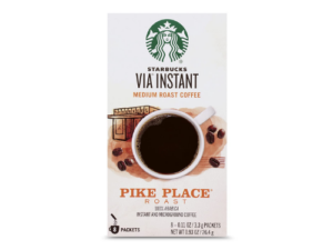 Starbucks VIA® Instant Pike Place® Roast Coffee From Starbucks On Cafendo