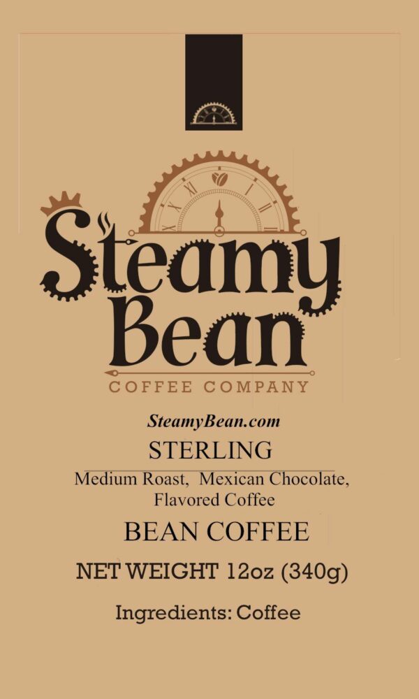 STERLING MEXICAN CHOCOLATE COFFEE BEAN Coffee From  Steamy Bean Coffee LLC On Cafendo