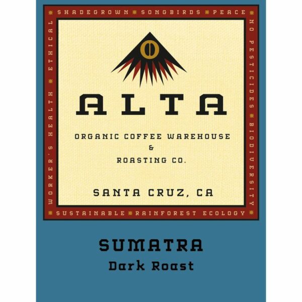SUMATRA [INDONESIA] Coffee From  Alta Organic Coffee On Cafendo