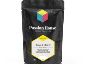 Take it Slowly Coffee From  Passion House On Cafendo