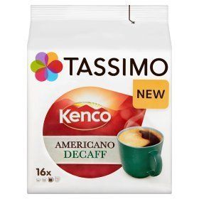 Tassimo Kenco Americano Decaff Decaffeinated Coffee Discs Coffee From  TASSIMO On Cafendo