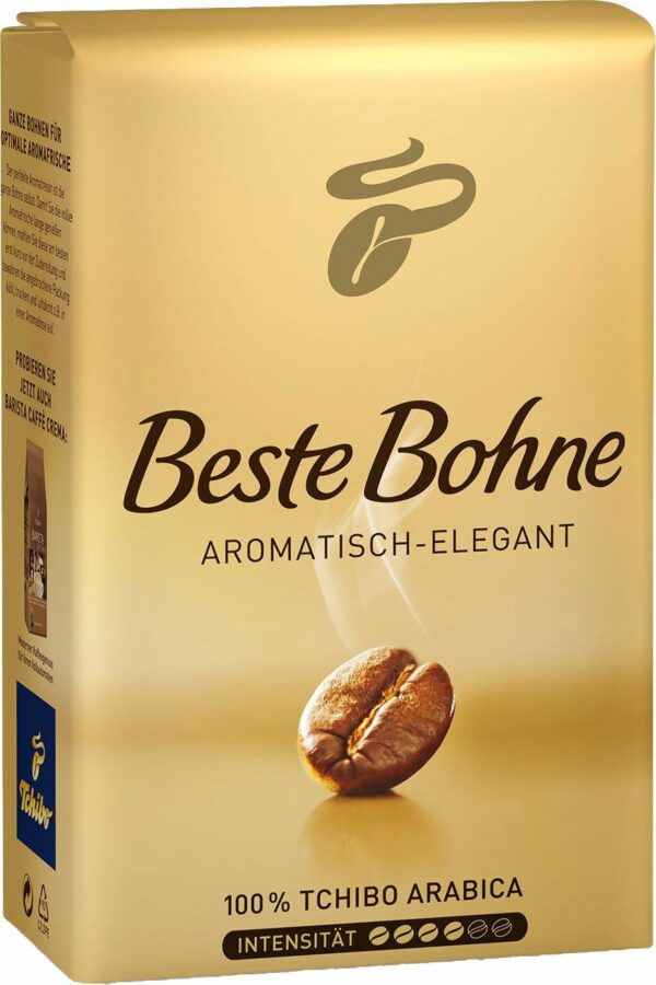 Tchibo Beste Bohne 2 Packs Whole Beans x 17.6oz/500g Coffee From  Tchibo On Cafendo