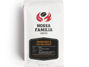 TEODORO'S ITALIAN ROAST Coffee From  Nossa Familia Coffee On Cafendo