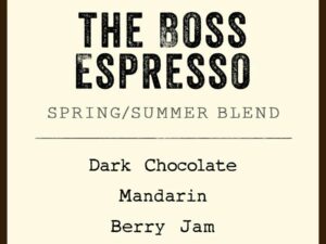 THE BOSS® ESPRESSO Coffee From  Barefoot On Cafendo