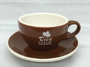 Tico Coffee Roasters Cappuccino Cup - Set of 2 Coffee From  Tico Coffee Roasters On Cafendo