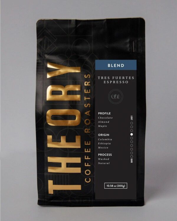 TRES FUERTES ESPRESSO BLEND Coffee From  Theory Collaborative On Cafendo