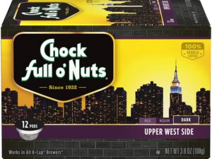Upper West Side Single-Serve Cups Coffee From  Chock Full O Nuts On Cafendo