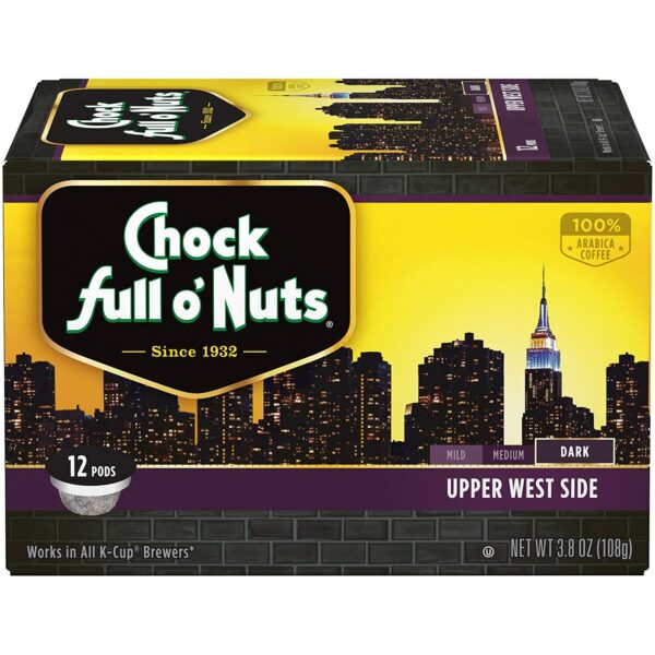 Upper West Side Single-Serve Cups Coffee From  Chock Full O Nuts On Cafendo