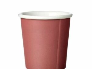 VIVA - Anytime™ Anna cup - Porcelain in Bordeaux Coffee From  Berliner Kaffeerösterei On Cafendo