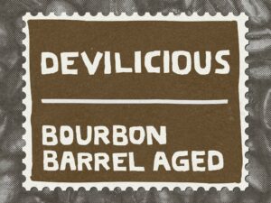Whiskey Bourbon Barrels Rested. Devilicious 100% Coffee Coffee From  Theodore's Coffee On Cafendo