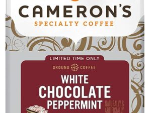 White Chocolate Peppermint Coffee From  Cameron's Coffee On Cafendo