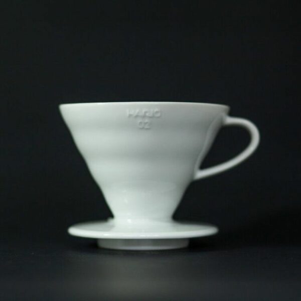 White Hario V60 Dripper Coffee From  Bold Bean Coffee On Cafendo