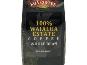 100% WAIALUA ESTATE WHOLE BEAN MEDIUM ROAST COFFEE Coffee From  Koa Coffee On Cafendo