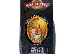 PRIVATE RESERVE MEDIUM ROAST GROUND 100% KONA COFFEE Coffee From  Koa Coffee On Cafendo